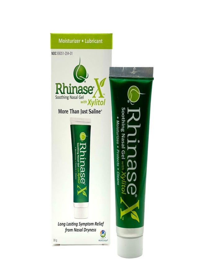 Rhinase X Nasal Gel | Less Sneezing, Itchiness, Nasal drip and Congestion | Mores Than Just Saline | Now with Xylitol | Long Lasting Symptom Relief from Nasal Dryness | (1 oz.) - Image 1